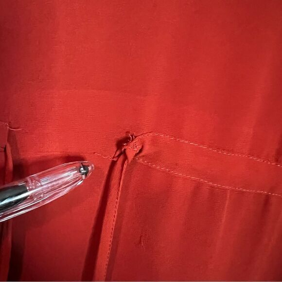 3 for $30! Fate orangey long sleeve dress. - Picture 11 of 11